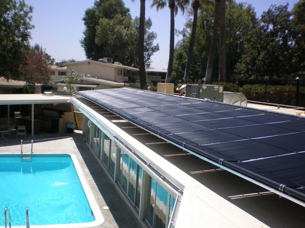 pool solar panel installation orange county california