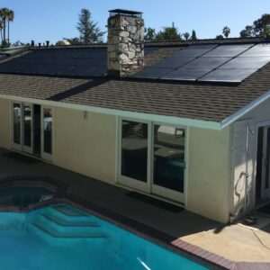 pool solar panel system southern California